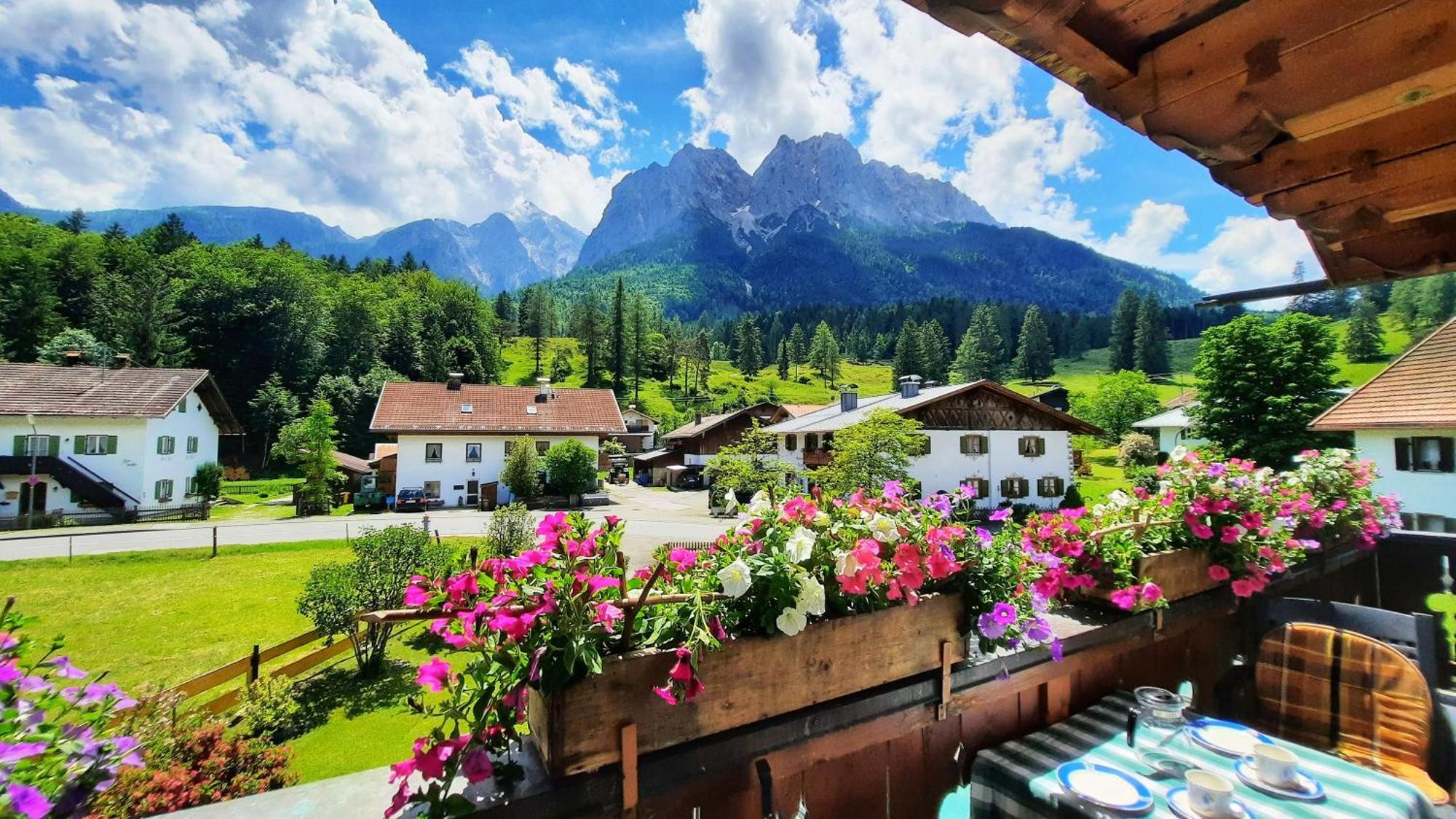 Ferienwohnung Alpspitze Грайнау Екстериор снимка
